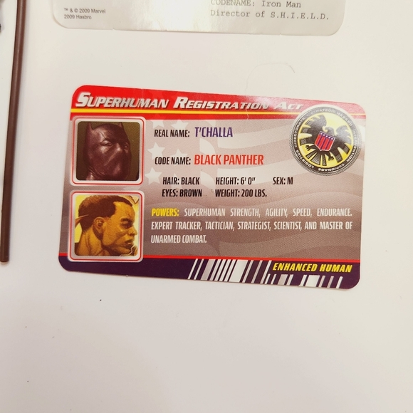 Marvel Universe Black Panther (2008) Hasbro Series 1 Action Figure #005 - Picture 7 of 8